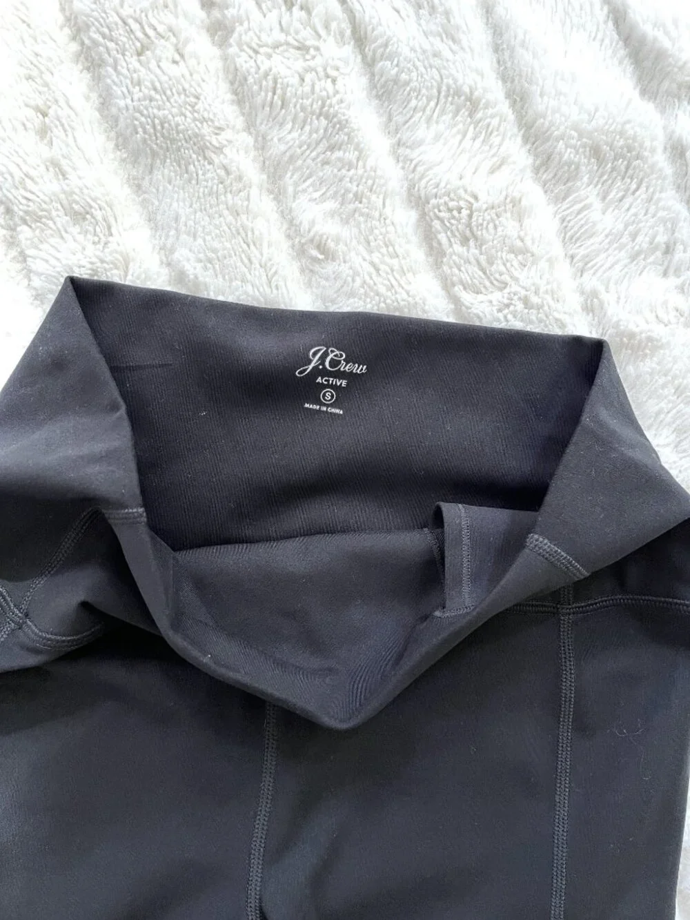 J. Crew CloudStretch Active Leggings (Black) S - Picture 6 of 15